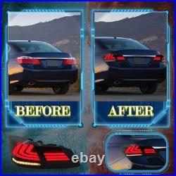 Smoke/Tinted LED Tail Lights Rear Brake Lamp For 2013-15 Honda Accord Sequential Smoke/Tinted LED Tail Lights Rear Brake Lamp For 2013-15 Honda Accord Sequential