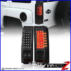 Smoke Tinted Super Bright LED Brake Lamps Tail Lights 2006-2010 Hummer H3 SUV