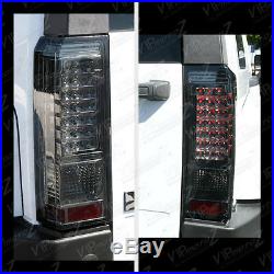 Smoke Tinted Super Bright LED Brake Lamps Tail Lights 2006-2010 Hummer H3 SUV