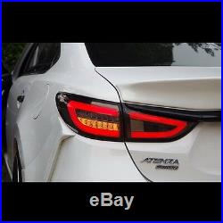 Smoke Type LED Tail Lights Rear Lamp For Mazda 6 Atenza M6 20142016+