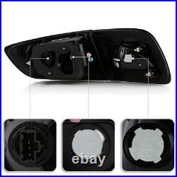 Smoked 2003-2008 Mazda 3 Mazda3 Lumileds LED Tail Lights Brake Lamps Left+Right