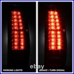 Smoked 2007-2013 Chevy Avalanche Lumileds LED Tail Lights Brake Lamps Left+Right
