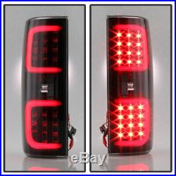 Smoked 2009-2014 Ford F150 F-150 LED Tube Tail Lights Lamps Left+Right 09-14