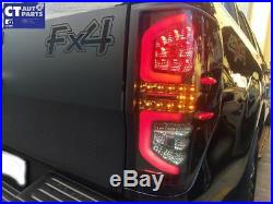 Smoked Black LED Tail Lights for 11-17 Ford Ranger MK1 MK2 WildTrak