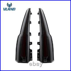 Smoked LED Tail Lights Assemby for 2015-2020 Chevrolet Tahoe Suburban Rear Lamps