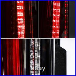 Smoked LED Tail Lights Assemby for 2015-2020 Chevrolet Tahoe Suburban Rear Lamps