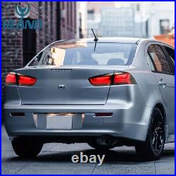 Smoked LED Tail Lights For 2008-2017 Mitsubishi Lancer/EVO withSequential Signal