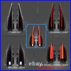 Smoked LED Tail Lights For 2015-2020 Chevrolet Tahoe/Suburban(Cadillac Style)