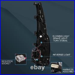 Smoked LED Tail Lights For 2015-2020 Chevrolet Tahoe Suburban Rear Lamps 1pair