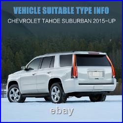 Smoked LED Tail Lights For 2015-2020 Chevrolet Tahoe Suburban Rear Lamps 1pair