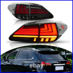 Smoked LED Tail Lights For Lexus RX350 RX450 RX270 2009-2015 Rear Lamp Assemblly
