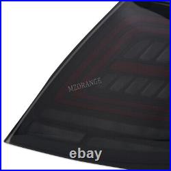Smoked LED Tail Lights For Mercedes Benz W204 C200 C250 C300 2007 2008 2009-2014