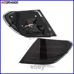 Smoked LED Tail Lights For Mercedes Benz W204 C200 C250 C300 2007 2008 2009-2014