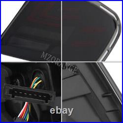 Smoked LED Tail Lights For Mercedes Benz W204 C200 C250 C300 2007 2008 2009-2014