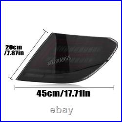 Smoked LED Tail Lights For Mercedes Benz W204 C200 C250 C300 2007 2008 2009-2014