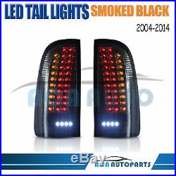 Smoked LED Tail Lights For Toyota Hilux Vigo SR5 SR6 MK6 MK7 Pickup Rear Lamps