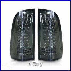 Smoked LED Tail Lights For Toyota Hilux Vigo SR5 SR6 MK6 MK7 Pickup Rear Lamps