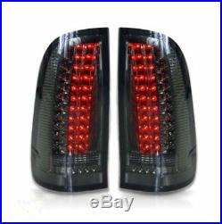 Smoked LED Tail Lights For Toyota Hilux Vigo SR5 SR6 MK6 MK7 Pickup Rear Lamps