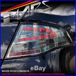 Smoked LED Tail Lights Ford Falcon FPV FG Sedan G6E Turbo XT XR6 XR8 BOSS GT GS
