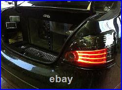 Smoked LED Tail Lights Rear Lamps For Toyota Yaris NCP93 2007-2011 Sedan Pair