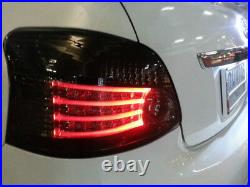 Smoked LED Tail Lights Rear Lamps For Toyota Yaris NCP93 2007-2011 Sedan Pair