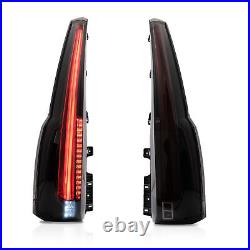 Smoked LED Tail Lights Rear Lamps for 2015-2020 Chevrolet Chevy Tahoe Suburban