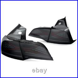Smoked LED Tail Lights Sequential Turn Assembly For 2017-2023 Tesla Model 3 / Y