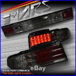 Smoked LED Tail Lights & centre GARNISH for Nissan 240SX 200SX S14 SR20DET Coupe