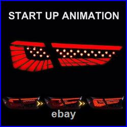 Smoked LED Tail Lights for 10th Gen Honda Accord Sedan 2018-2022 Brake Light