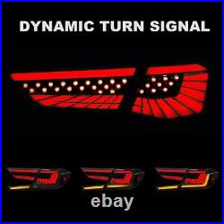Smoked LED Tail Lights for 10th Gen Honda Accord Sedan 2018-2022 Brake Light