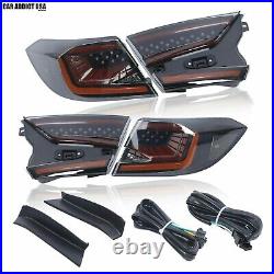 Smoked LED Tail Lights for 10th Gen Honda Accord Sedan 2018-2022 Brake Light