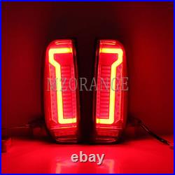 Smoked LED Tail Lights for Frontier Nissan Navara D40 2005-2014 Rear Brake Stop