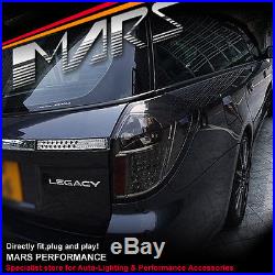 Smoked LED Tail lights for Subaru 4GEN Liberty Legacy OutBack 03-09 Wagon JDM
