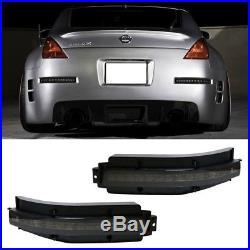 Smoked Lens All-In-One LED Turn Signal, Backup, Brake Lamp For 03-09 Nissan 350Z