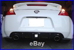 Smoked Lens LED Rear Fog Light, Brake and Backup Reverse For 2009-up Nissan 370Z