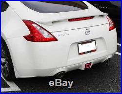 Smoked Lens LED Rear Fog Light, Brake and Backup Reverse For 2009-up Nissan 370Z