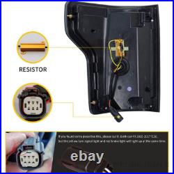 Smoked Pair LED Tail Lights Start Up Animation For Ford F150 2015 2016 17-2020