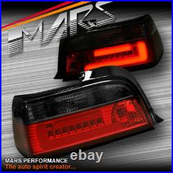 Smoked Red 3D LED Tail Lights for BMW E36 2D Coupe 318i-S 320i 323i 325i 328i