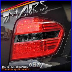 Smoked Red LED Tail Lights Mercedes-Benz W164 ML63 ML500 ML350 ML320 ML300 ML280