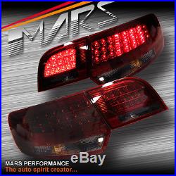 Smoked Red LED Tail Lights Taillight for AUDI A3 S3 RS3 8P 3D 5D HatchBack 05-09