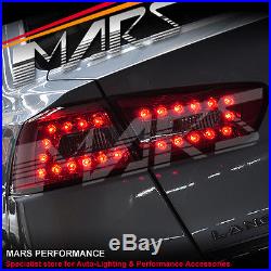 Smoked Red LED Tail Lights for MITSUBISHI LANCER CJ SEDAN 07-17 Include EVO X