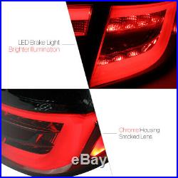 Smoked TRON LED BAR 3D Neon Tube Tail Light Lamp for 14 15 16 Toyota Corolla
