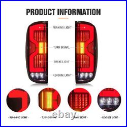 Smoked Tail Lights For Ford Ranger 2012-2021 LED Sequential Rear Lamp Assembly