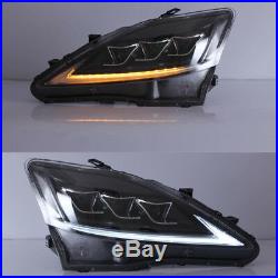 Smoked Taillight All LED Headlight For Lexus IS250 IS350 IS F 2006-2012 Assembly