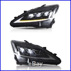 Smoked Taillight All LED Headlight For Lexus IS250 IS350 IS F 2006-2012 Assembly
