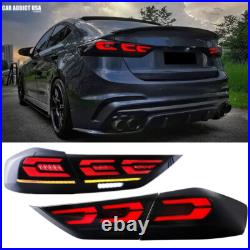 Smoked Taillights for 2016-2018 Hyundai Elantra Driver & passenger Rear Light