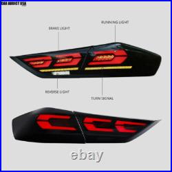 Smoked Taillights for 2016-2018 Hyundai Elantra Driver & passenger Rear Light