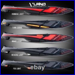 Smoked VLAND FULL LED Tail Light For 2025-2026 Toyota Camry Animation&Sequential