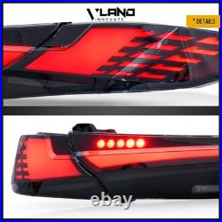 Smoked VLAND FULL LED Tail Light For 2025-2026 Toyota Camry Animation&Sequential