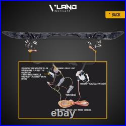 Smoked VLAND FULL LED Tail Light For 2025-2026 Toyota Camry Animation&Sequential